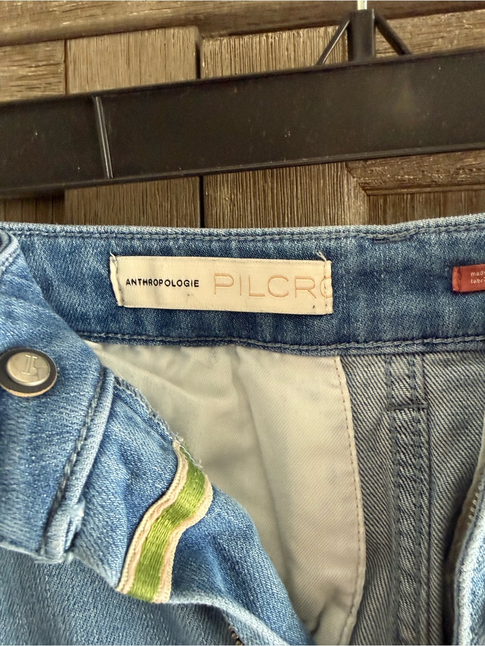 Pilcro Ultra-High Rise Relaxed Flare Jeans - Picture 5 of 9